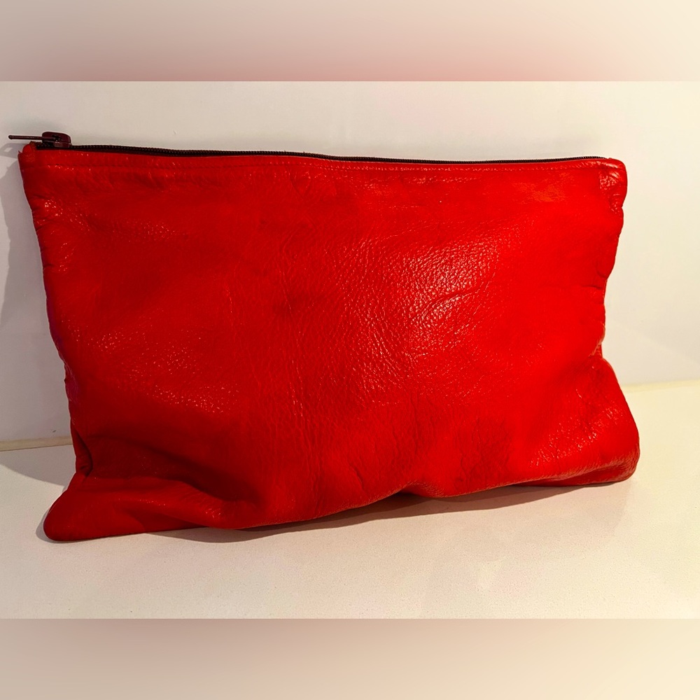 American Apparel Leather Clutch